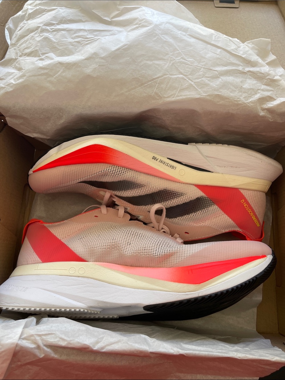 Used size 7.5 Adidas AdiZero Boston Women’s Athletic Running.